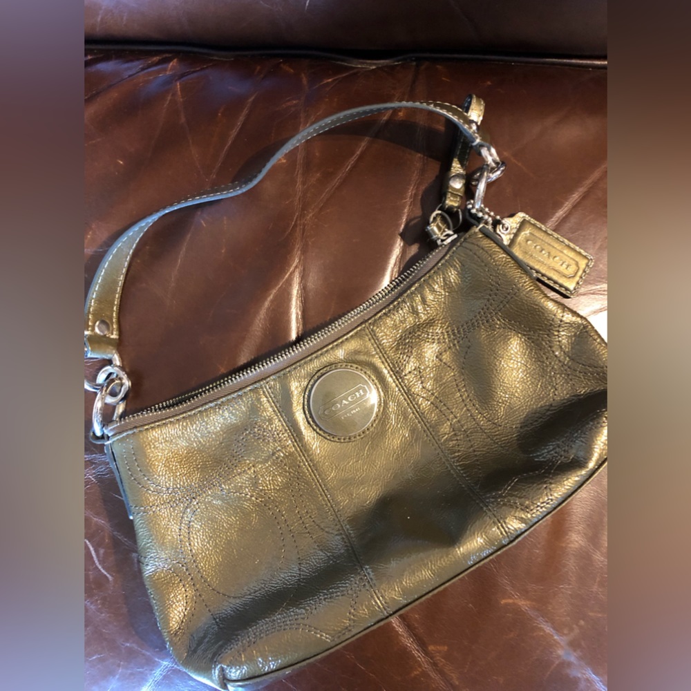 Coach Silver Bag